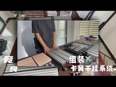 Смонтировать образцы краншет-Circlip висячей системы