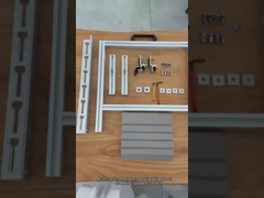 Простая установка и регулируемая система для терракотовых панелей 30 мм