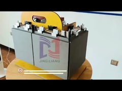 Система поддержки съемных терракотовых панелей фасада