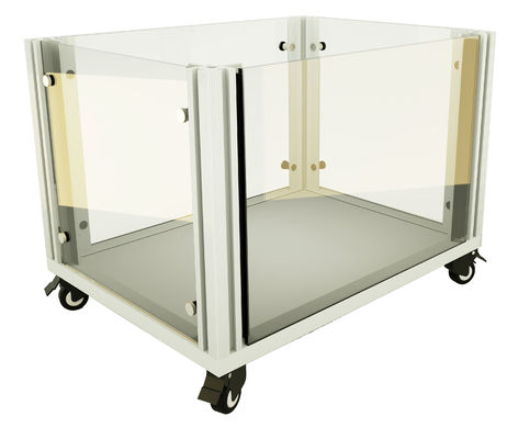 качество  Mesh Panel Metal Dog Crate Metal Dog Kennel With Sliding Door 4 Wheels Easy Assembly Required завод