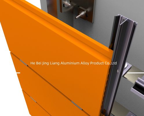 4 мм толщины фасадной облицовки поддержки для высокопроизводительного строительства